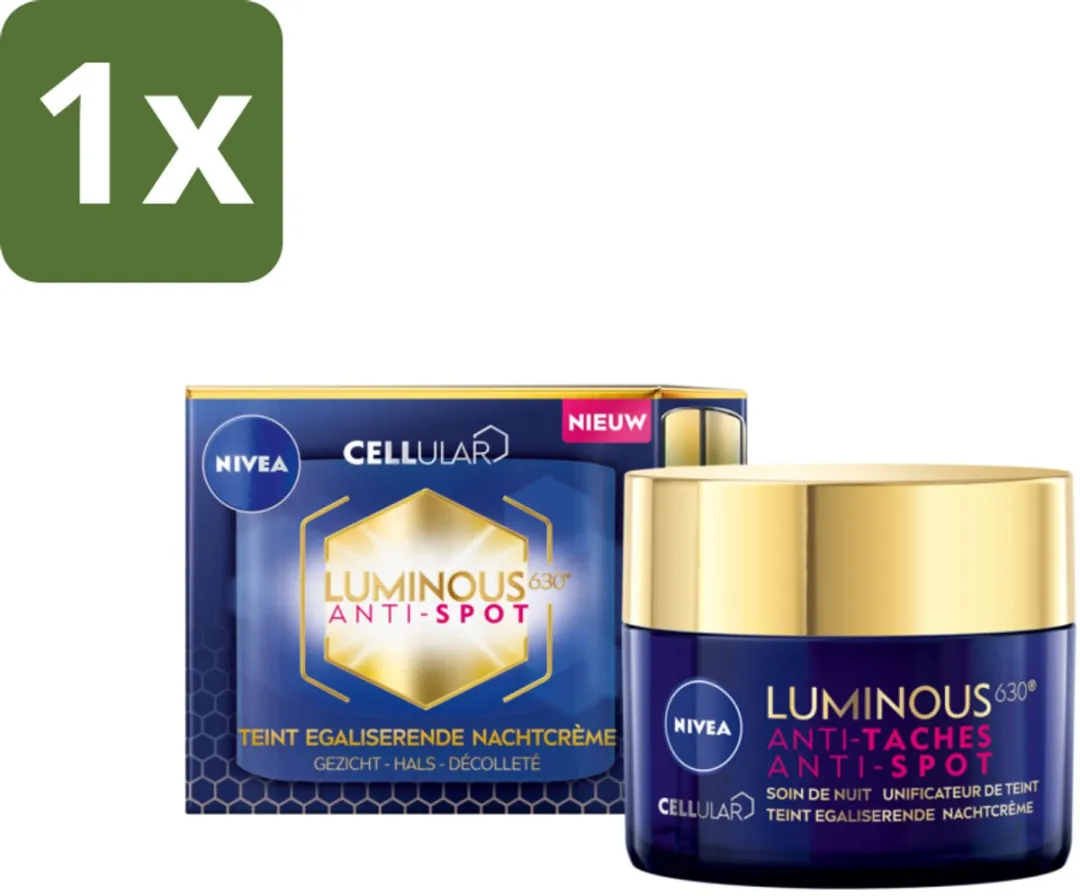 NIVEA Cellular LUMINOUS630 Nachtcrème 50ml