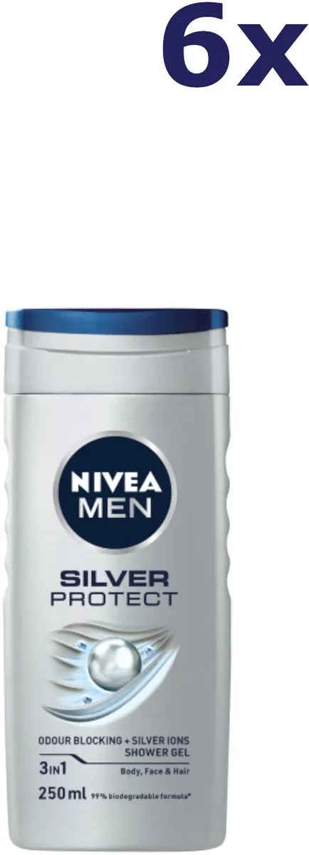 NIVEA Men Silver Protect Douchegel 250ml