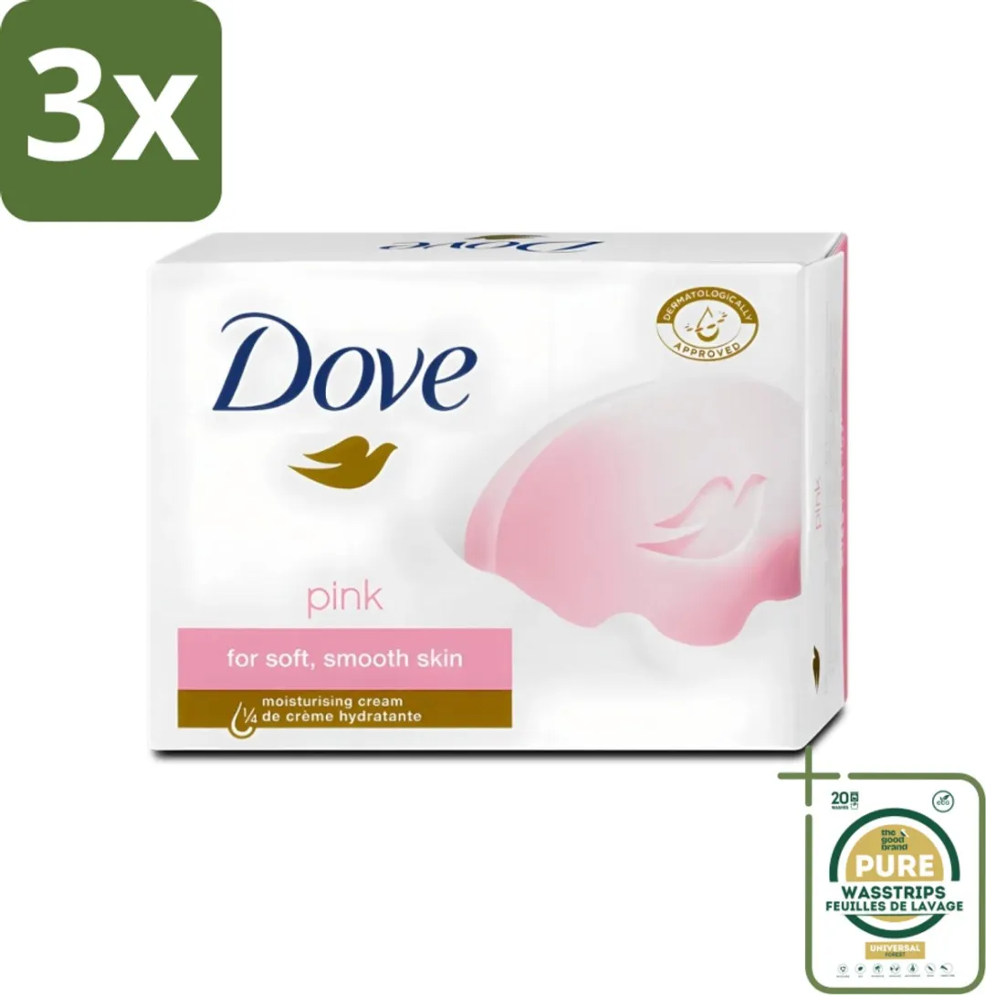 Dove Pink Beauty Cream Bar Hydraterende Zeep