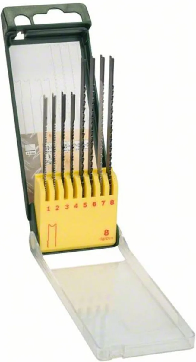 Bosch Set Zaagbladen Hout 8-delig - U-schacht - afbeelding 6 van 6