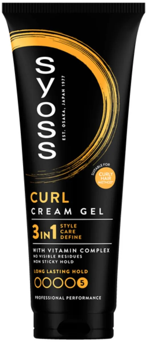 Syoss Curl Control Gel 250ml - 10 Stuks