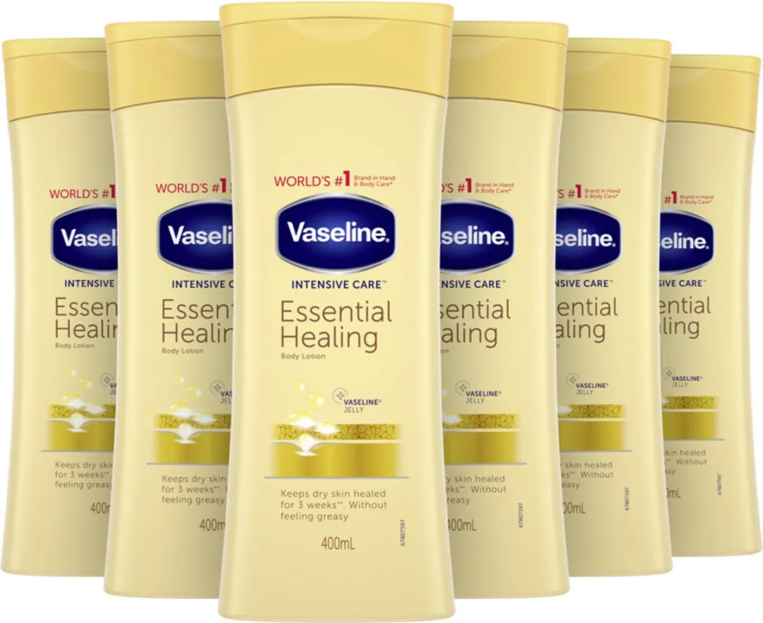 Vaseline Essential Healing Bodylotion 400ml - 6 Stuks - afbeelding 6 van 6
