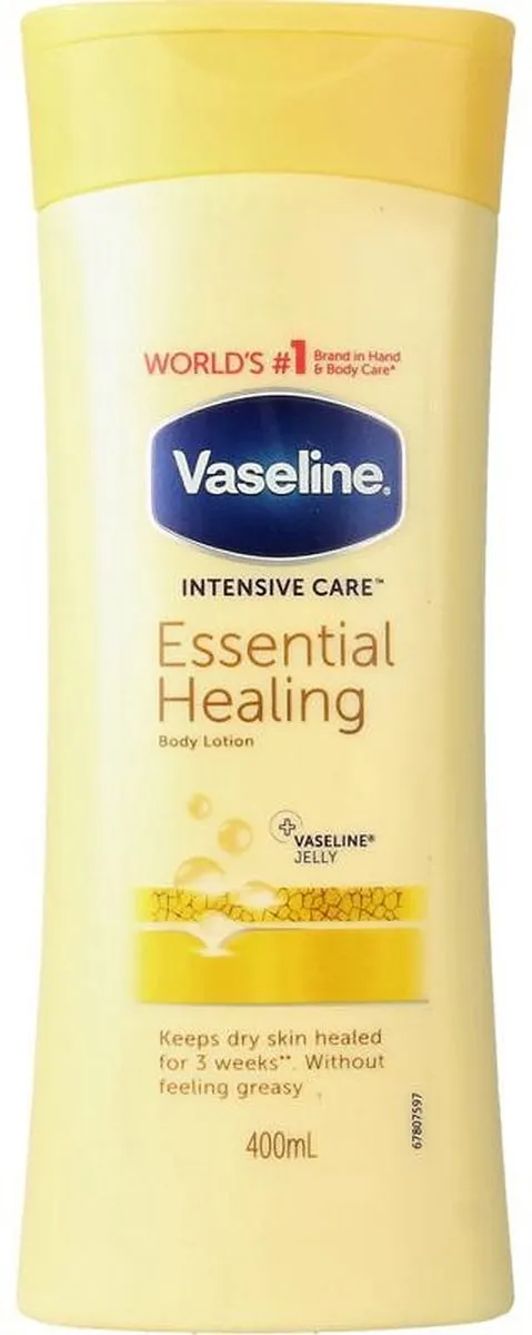Vaseline Essential Healing Bodylotion 400ml - 6 Stuks