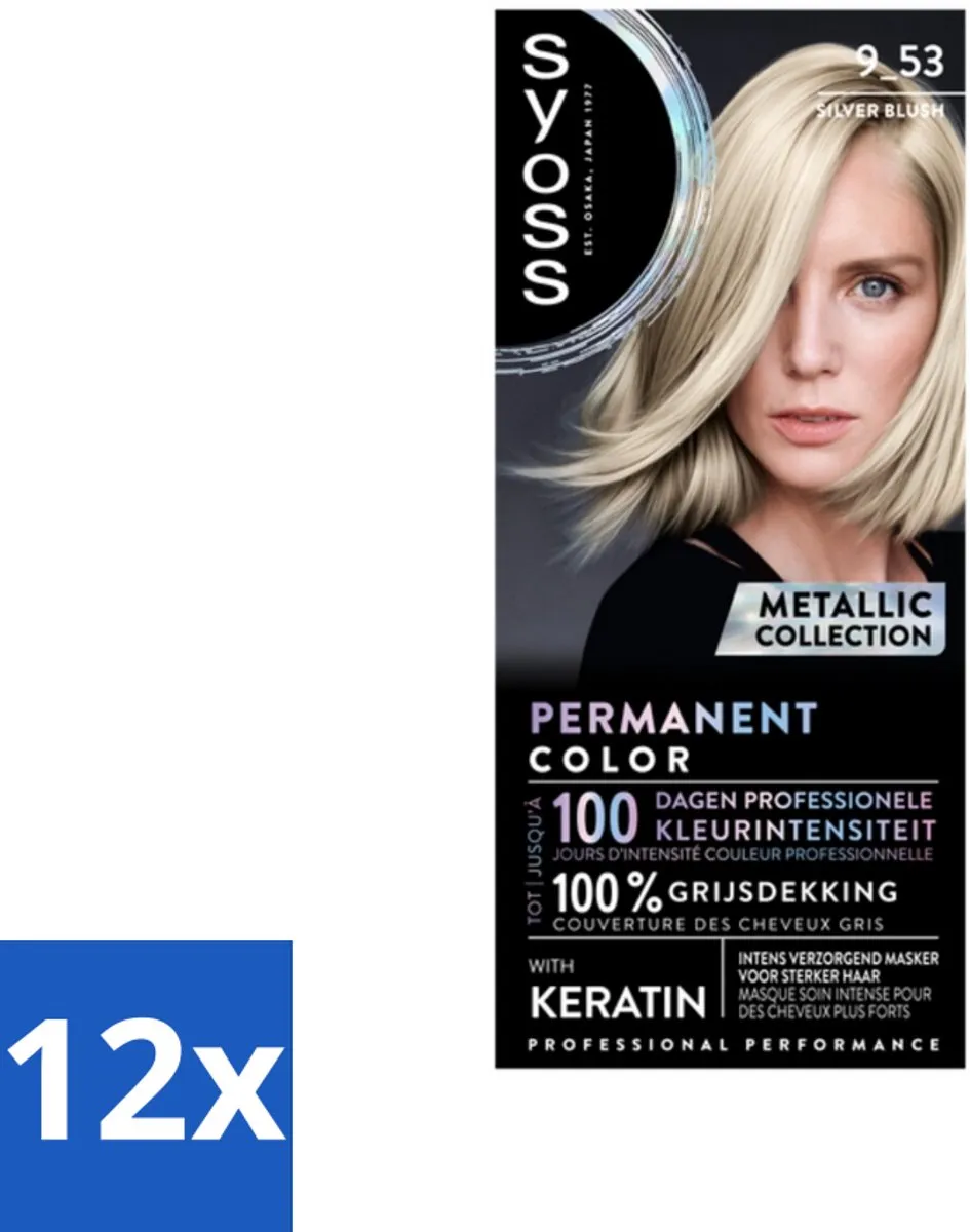 SYOSS Coloration 9-53 Silver Blush Haarverf