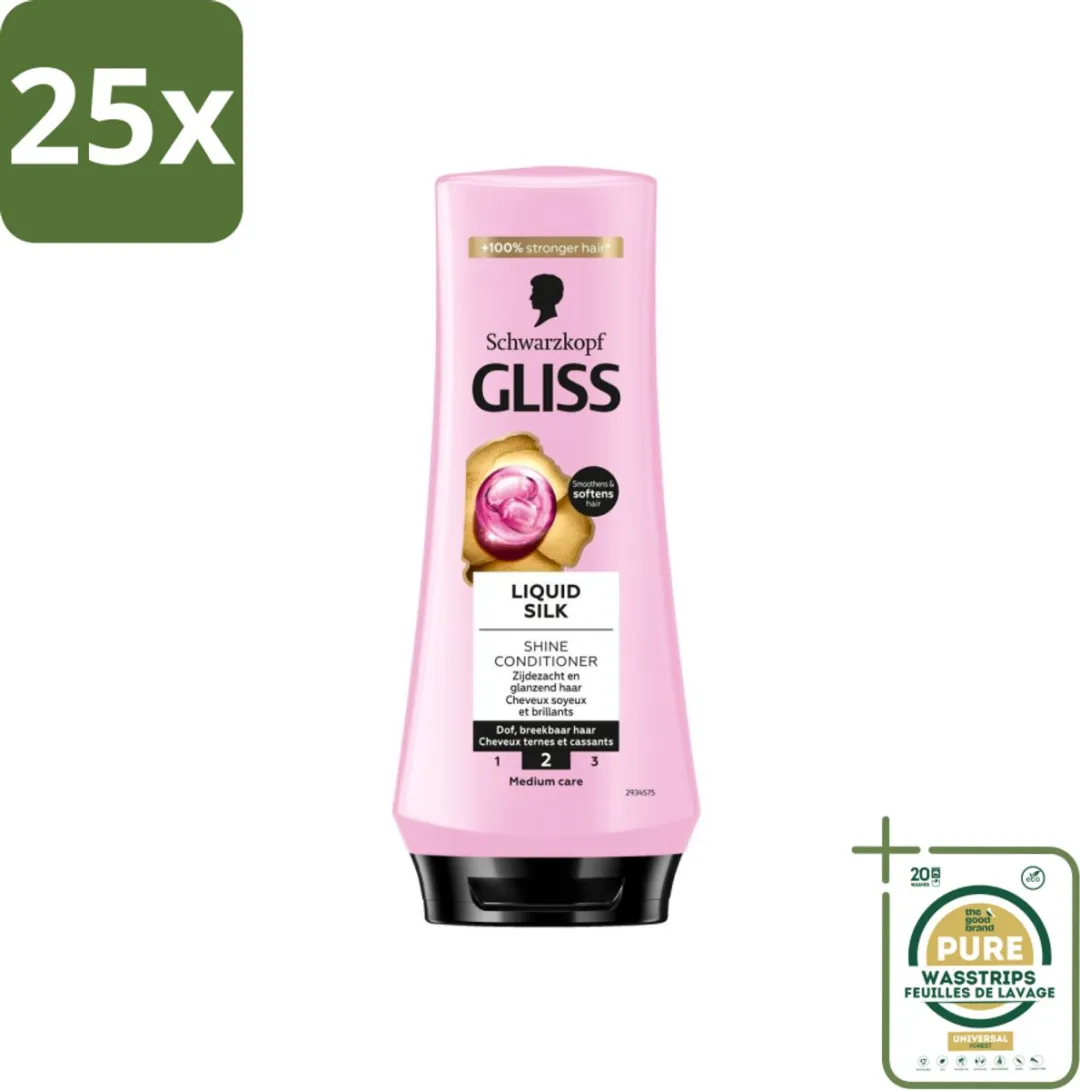 Schwarzkopf Gliss Conditioner Liquid Silk 200ml