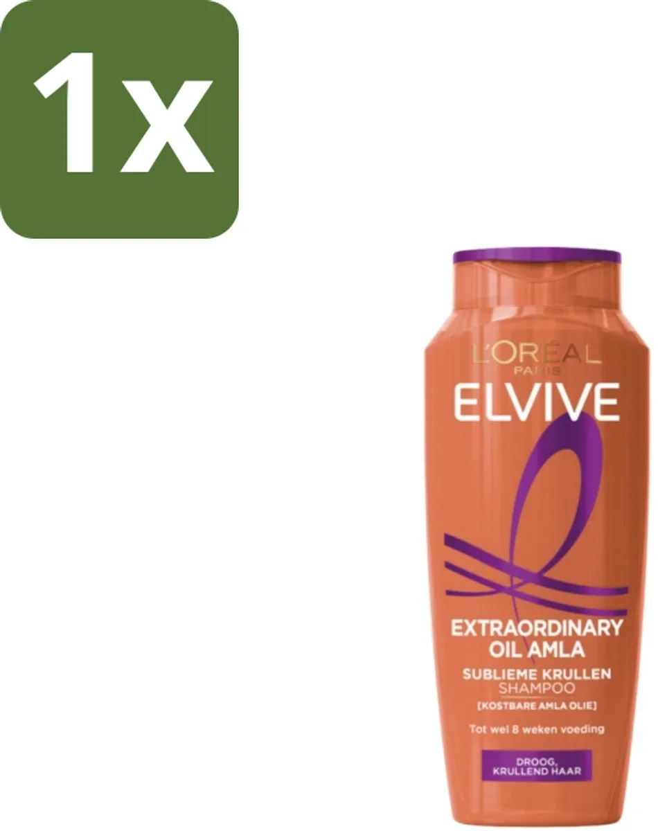 L'Oréal Paris Elvive Extraordinary Oil Krulverzorging Shampoo 250ml