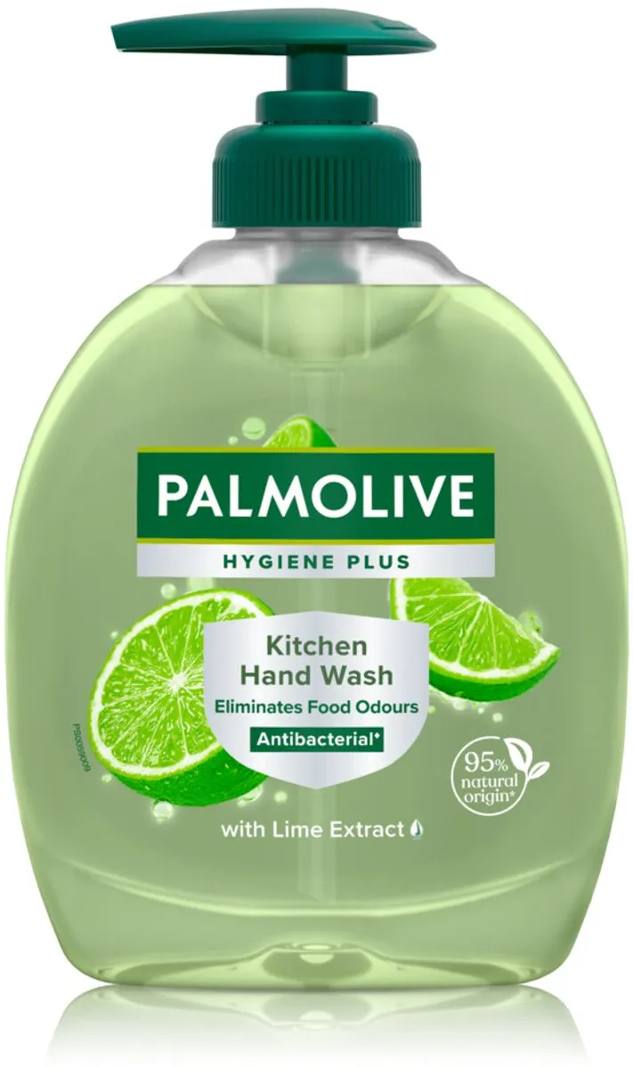 6 x Palmolive - Handzeep - Met Pomp - Hygiëne Plus Kitchen - 300ml - Keukenhandzeep - Antibacterieel - Anti-geur - Hygiëne - Handen Reinigen
