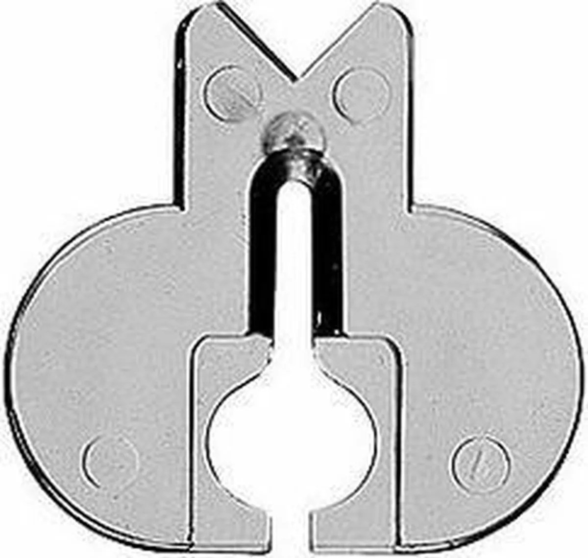 Bosch Anti-Splinterplaatje 2607010079 - 5 Stuks
