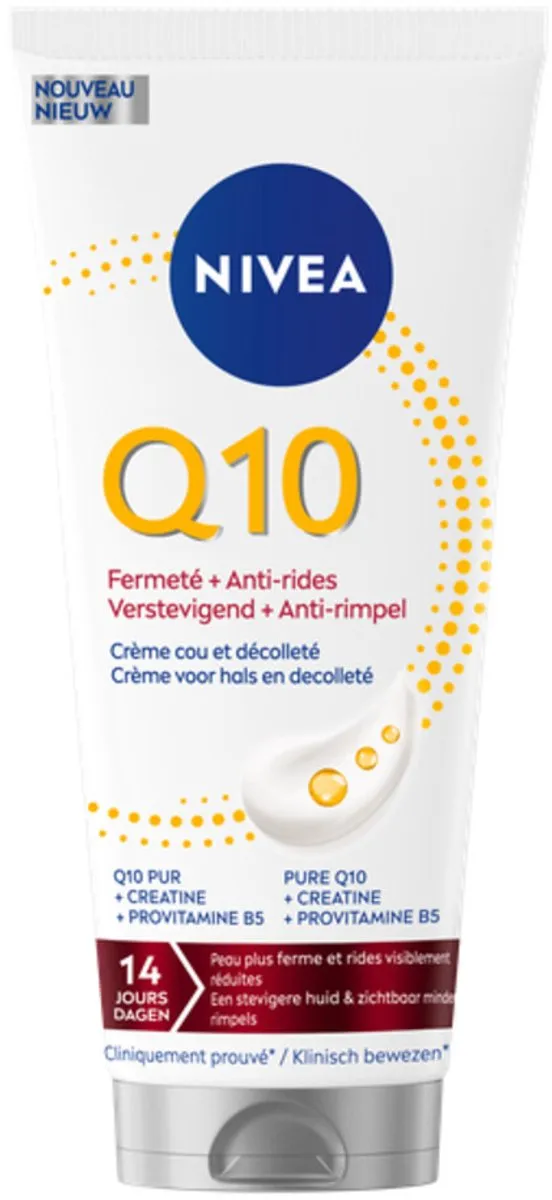 NIVEA Neck & Decolleté Q10 Crème 1000ml - 5 Stuks