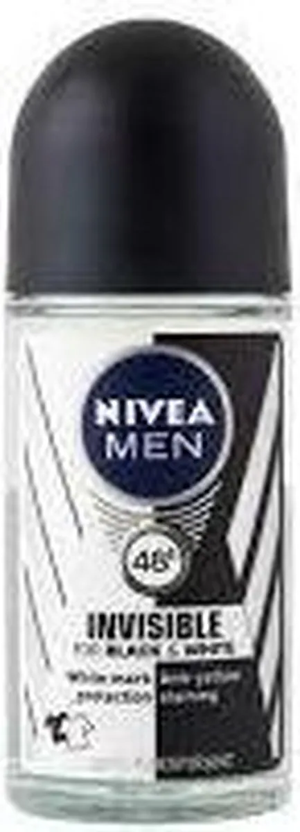 NIVEA MEN Invisible for Black & White Power Deo Roller 50ml
