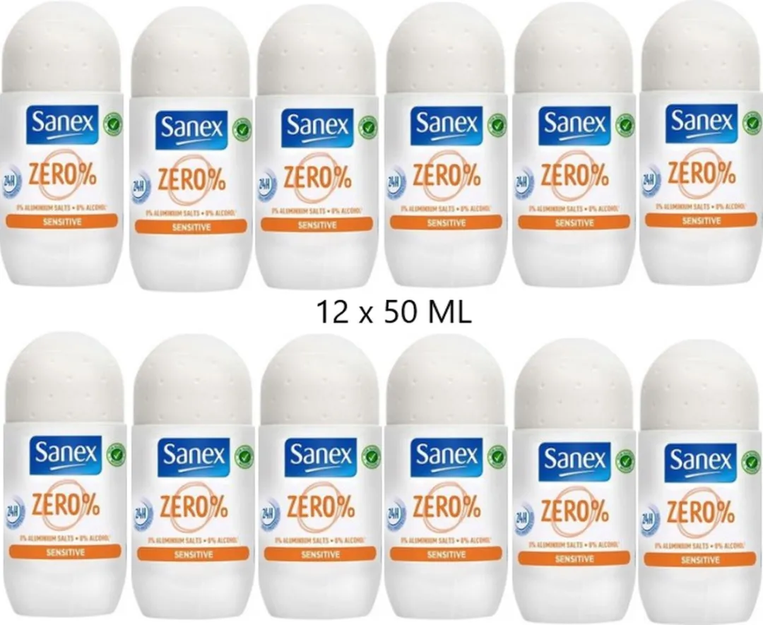 Sanex Deoroller Zero% Sensitive Skin 50ml