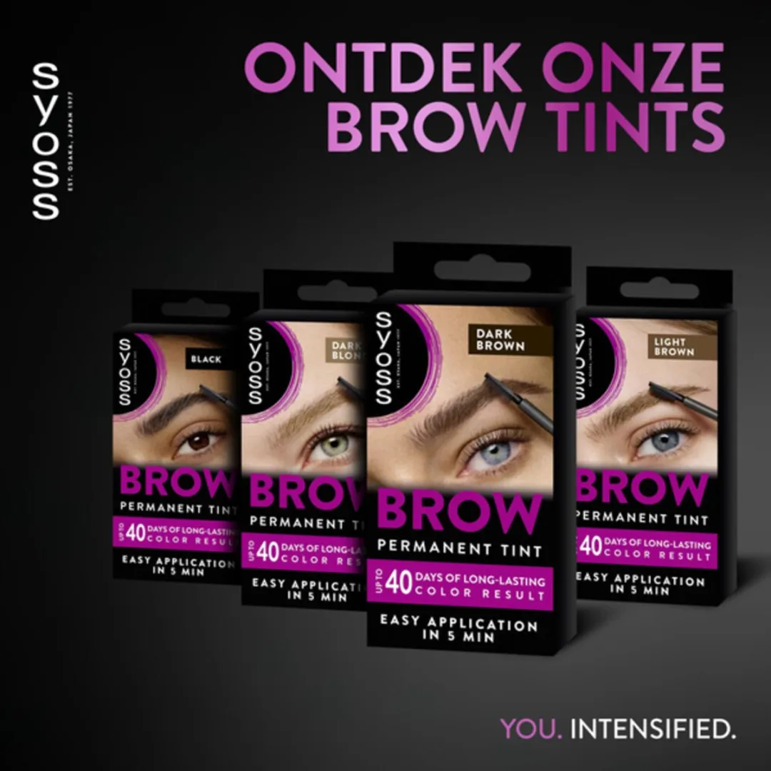 SYOSS Brow Tint Donkerblond Wenkbrauwverf 115ml