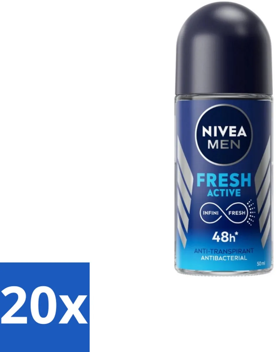 NIVEA Men Fresh Active Deodorant Roller 50ml