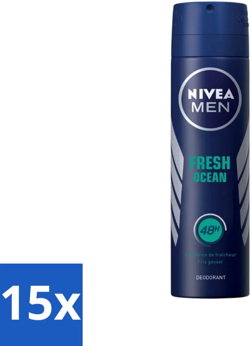 NIVEA Men Deodorant Spray Fresh Ocean 150ml