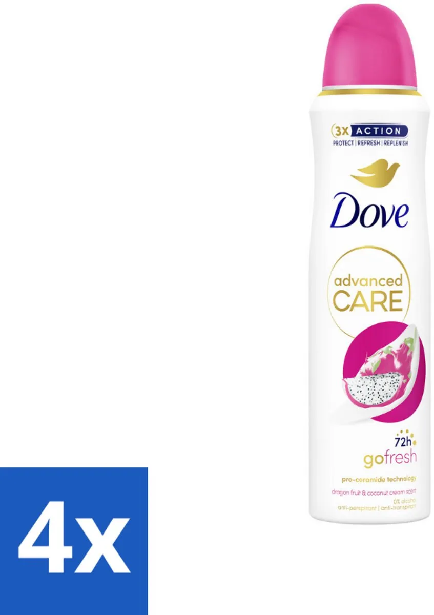 Dove Deodorant Spray Dragon Fruit & Coconut Cream 600ml