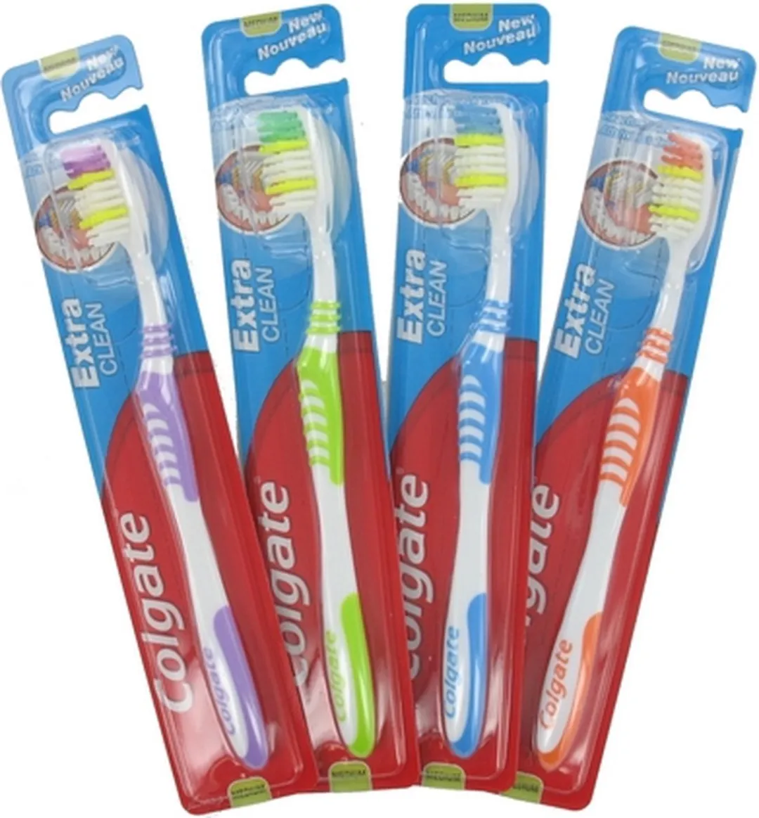 Colgate Extra Clean Medium Tandenborstel - Meerkleurig
