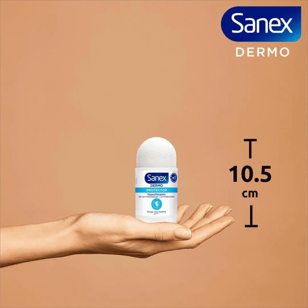Sanex Dermo Protector Deodorant Roller - 300ml (6x50ml)
