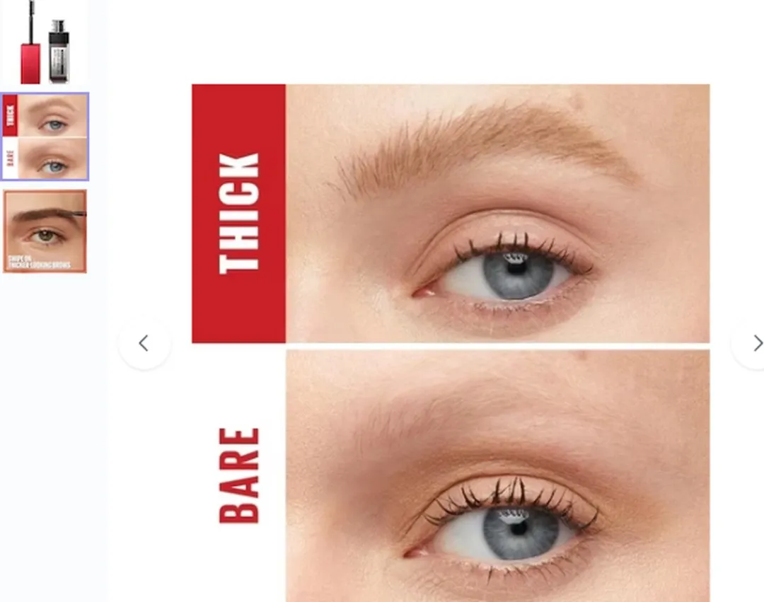 Maybelline Tattoo Brow Styling Gel 260 Deep Brown - 6ml