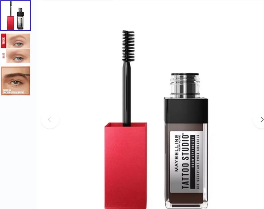 Maybelline Tattoo Brow Styling Gel 260 Deep Brown - 6ml
