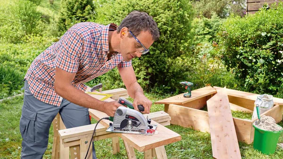 Bosch PKS 40 Cirkelzaag 600W - Houtzaagblad 130mm