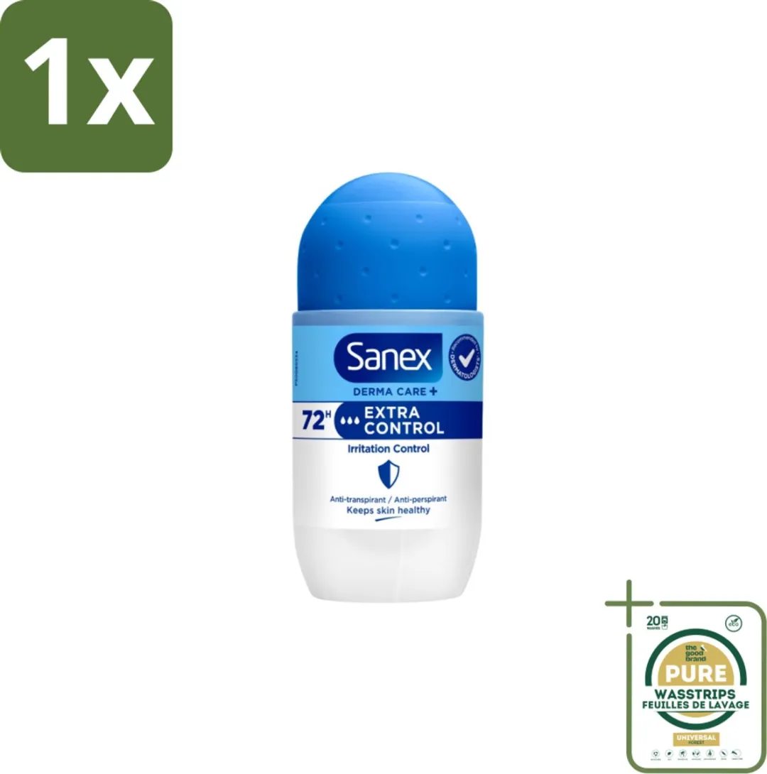 Sanex Deodorant Roller Dermo Extra Control 53ml