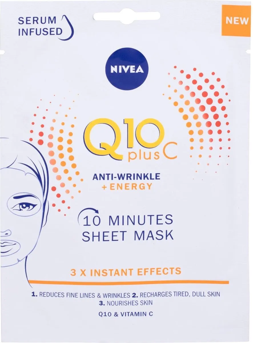 NIVEA Q10 Plus C 10 Minutes Sheet Mask 3ml