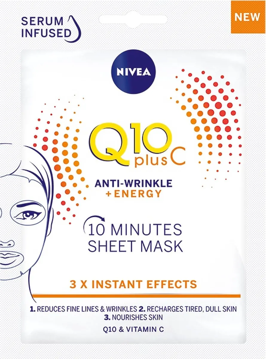 NIVEA Q10 Plus C 10 Minutes Sheet Mask 3ml