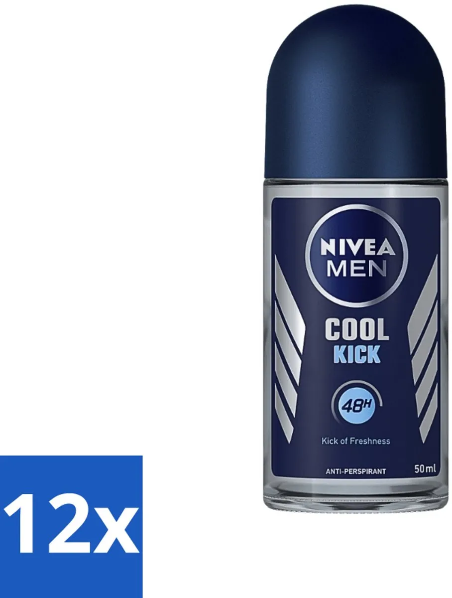 NIVEA Men Cool Kick FM Deo Roll-On 50ml