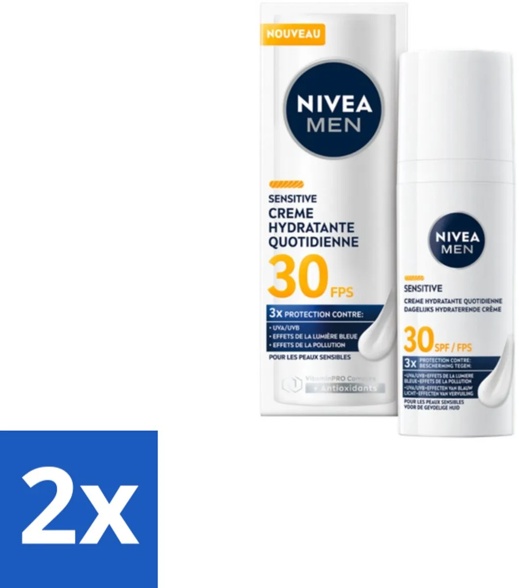 NIVEA MEN Gezichtscrème Sensitive SPF30