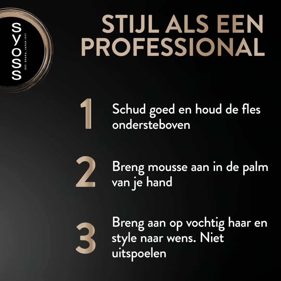 SYOSS Keratin Haarmousse - 6x250ml