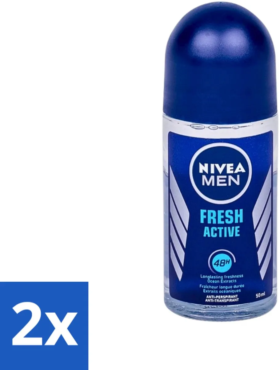 NIVEA MEN Fresh Active Roll-On Antiperspirant 100ml