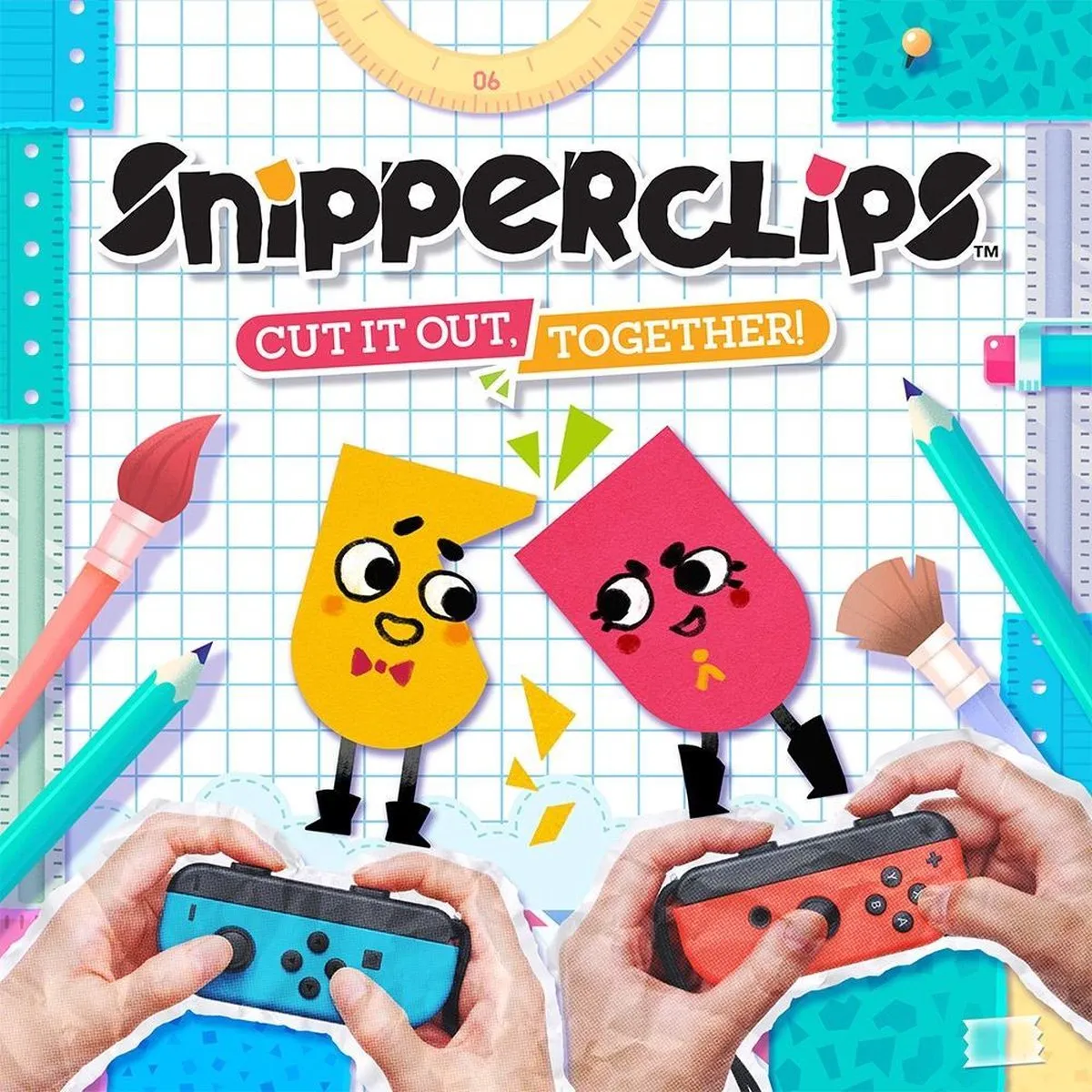 Nintendo Snipper Clips Plus Switch - 4 Spelers
