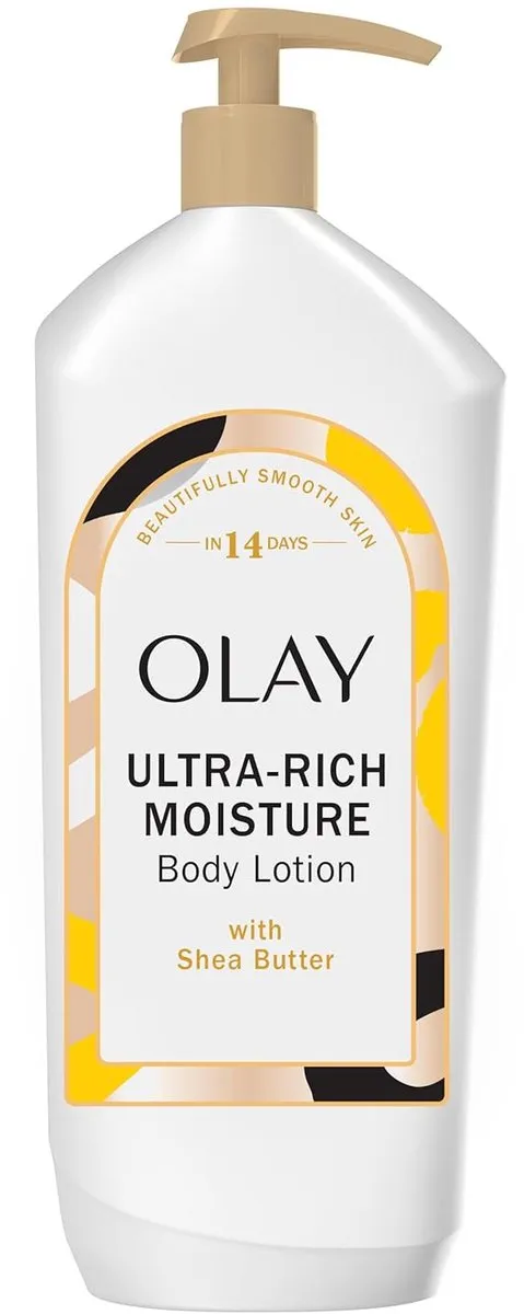 Olay Ultra Rich Moisture Body Lotion with Shea Butter, 24hr Moisturizing & Deep Hydration, 532ml