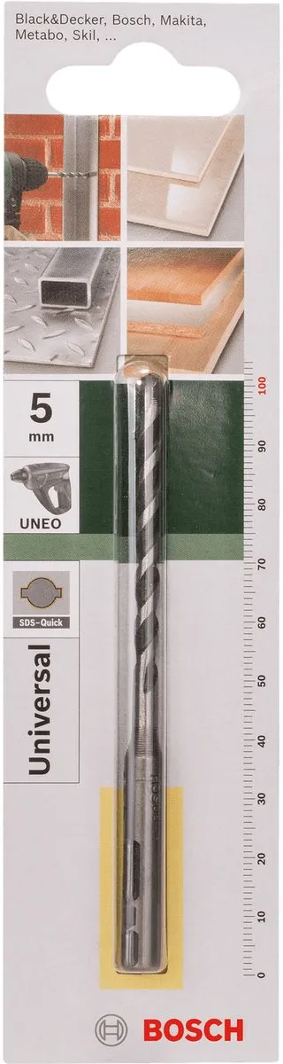 Bosch SDS-Quick Boor 5mm - Hout