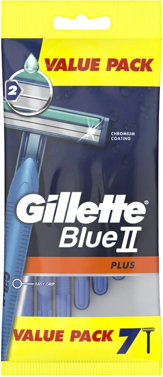 Gillette Blue II Plus Scheermes - 7 Stuks - afbeelding 2 van 2