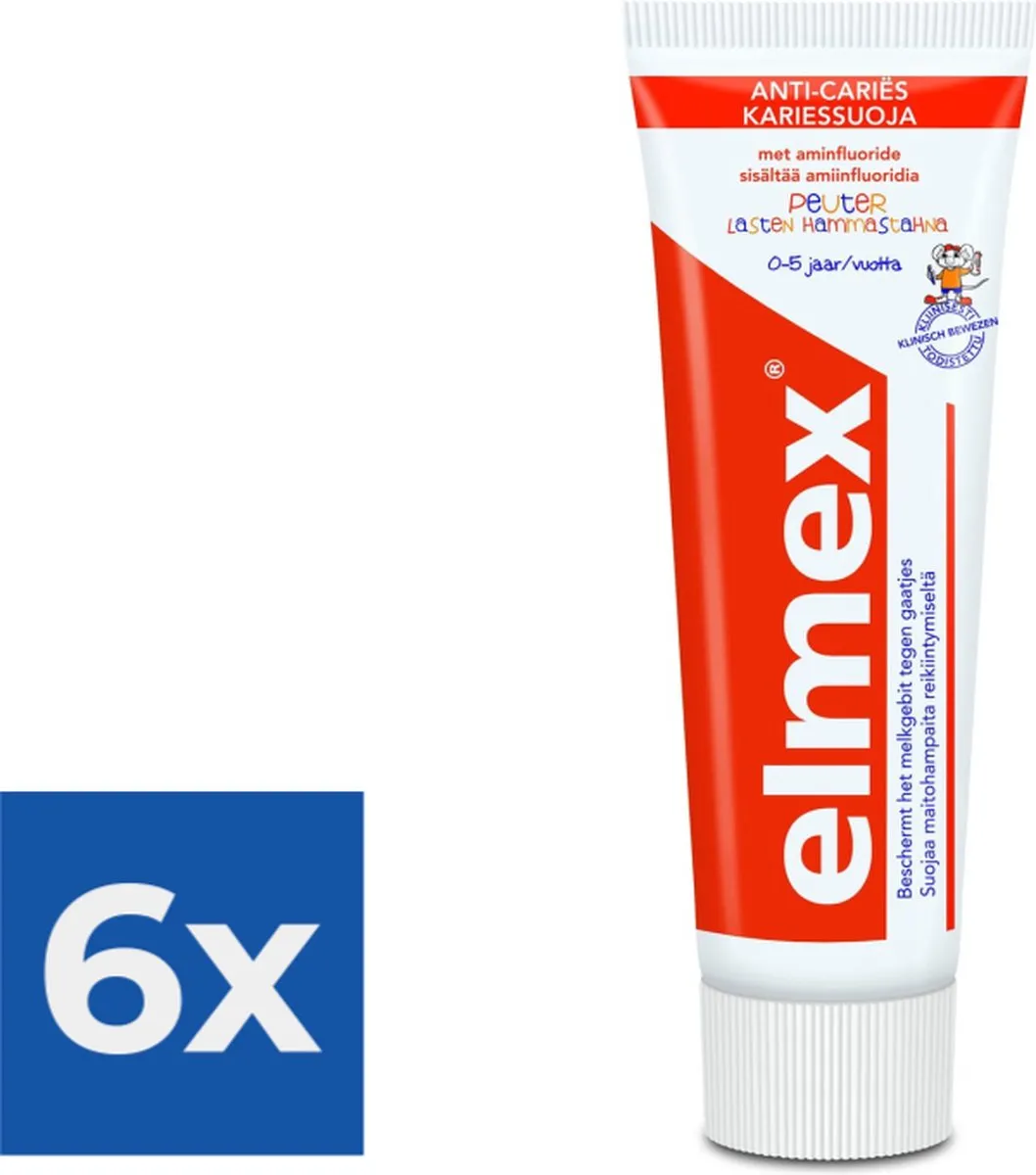 Elmex Anti-Cariës Peuter Tandpasta 75ml