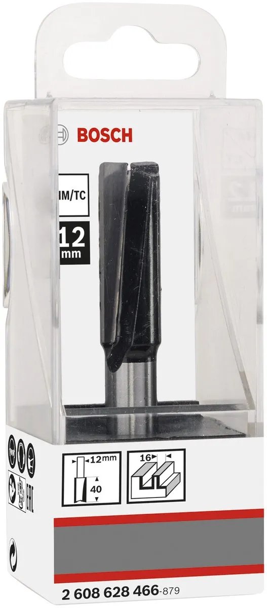 Bosch Vingerfrezen 12x16x40mm - Hout