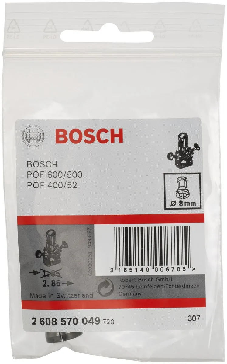 Bosch Spantang 8mm - 2608570049
