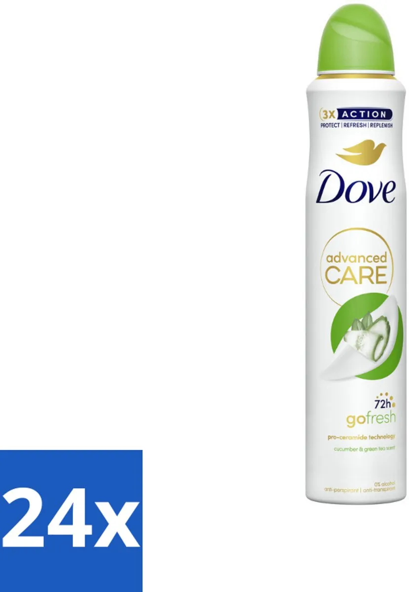 Dove Deodorant Spray Komkommer & Groene Thee 200ml