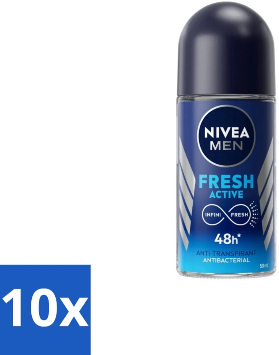 NIVEA Men Fresh Active Deodorant Roller 50ml