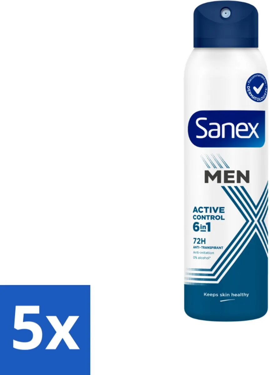 Sanex Men 72H Active Control Deodorant Spray