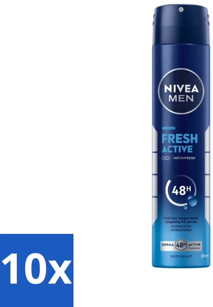 NIVEA MEN Deo Spray Fresh Active 200ml