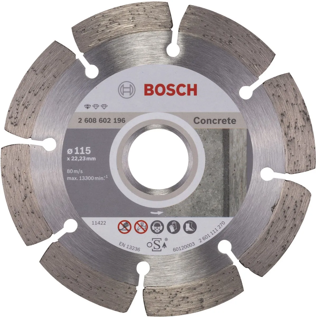 Bosch Diamantdoorslijpschijf Standard for Concrete 115mm