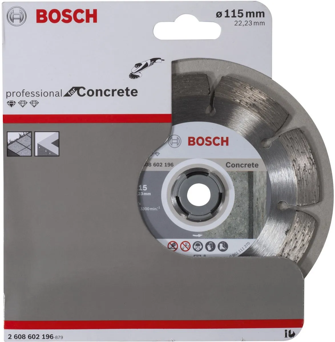Bosch Diamantdoorslijpschijf Standard for Concrete 115mm - Beton