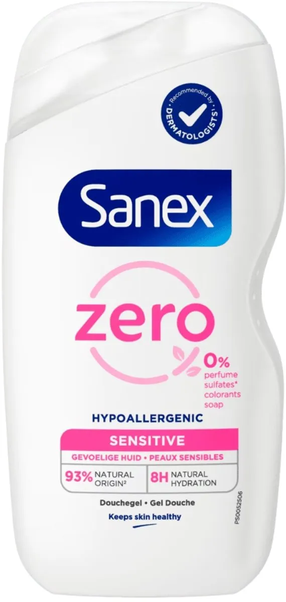 Sanex Zero% Douchegel 400ml - 2 Stuks