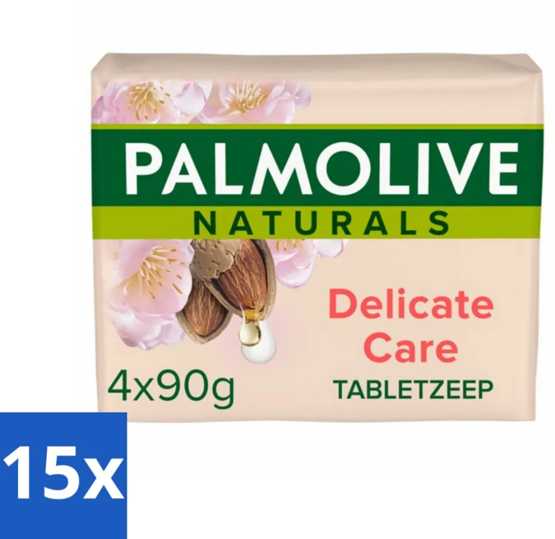 Palmolive Tabletzeep Naturals Amandel Melk 90g