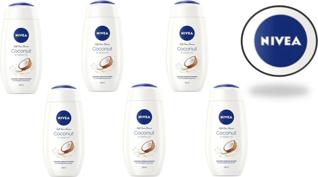 NIVEA Caring Shower Cream Coconut & Jojoba Oil