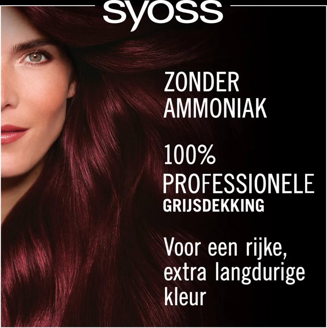 SYOSS Oleo Intense 4-23 Bordeaux Rood Haarverf - 115ml
