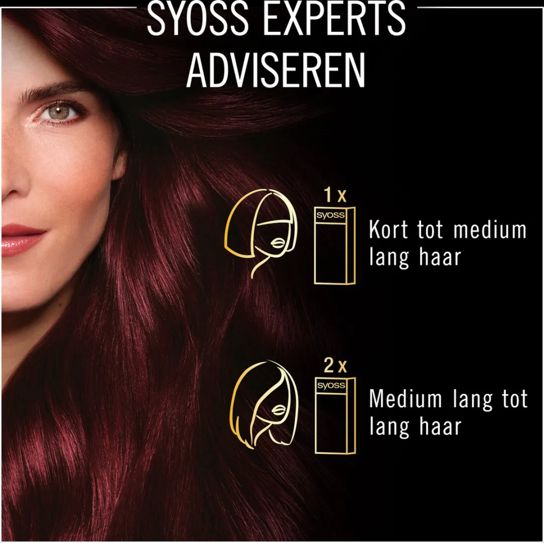 SYOSS Oleo Intense 4-23 Bordeaux Rood Haarverf - 115ml - afbeelding 6 van 6