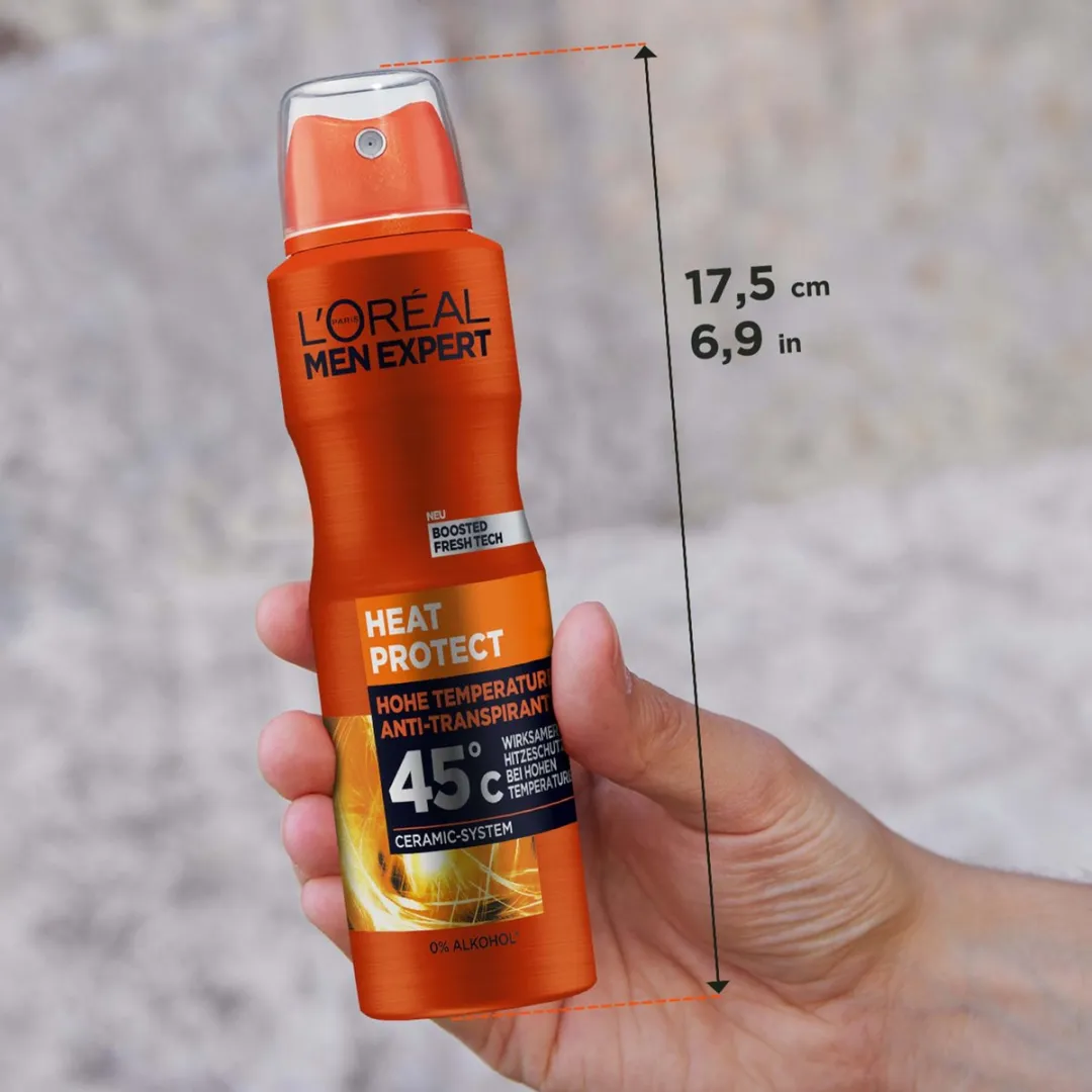 L'Oréal Paris Men Expert Deo Spray Heat Protect 45°C 150ml